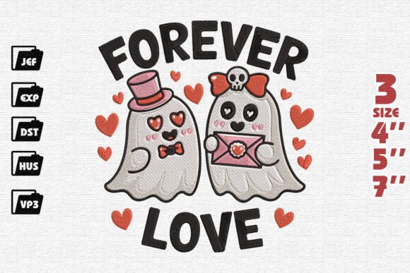 Ghostly Ever After Embroidery